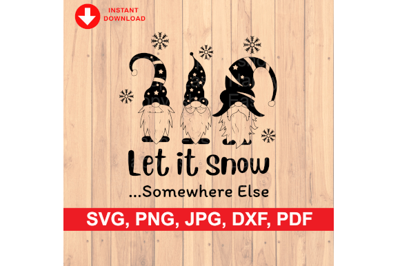 Download Winter Christmas Gnome Holiday SVG - Winter Collection