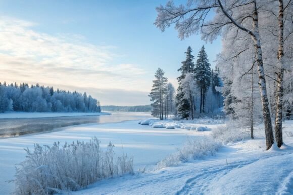 Download Winter Background Design - Winter Collection