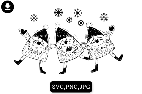 Download Winter Christmas Gnome Holiday SVG - Winter Collection