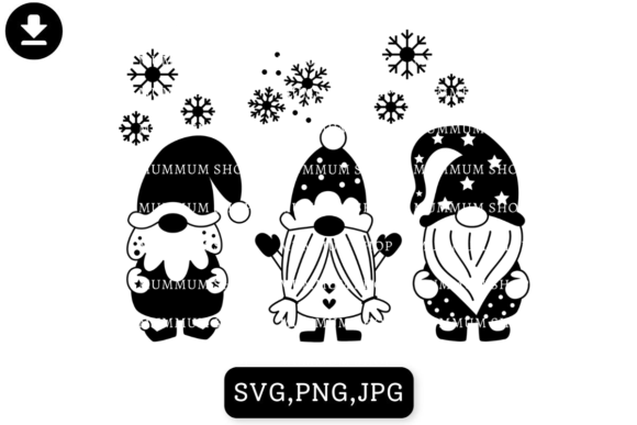 Download Winter Christmas Gnome Holiday SVG - Winter Collection