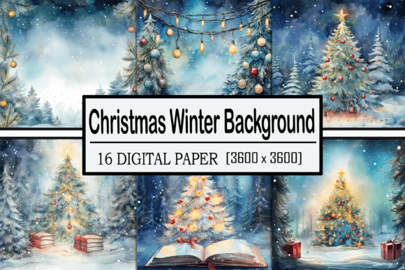 Download Christmas Winter Background - Winter Collection