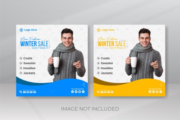 Download Winter Template Design for Big Sale - Winter Collection