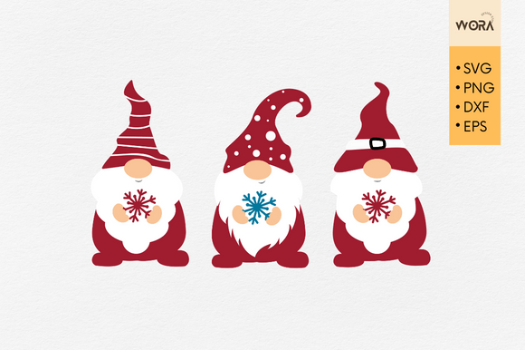 Download Winter Christmas Gnome Holiday Set - Winter Collection
