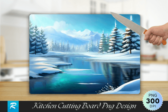 Download Winter Nature Cutting Board - Winter Collection