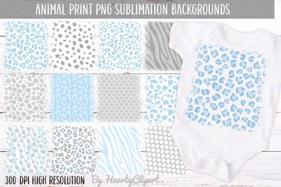 Download Baby Animal Print Sublimation Background - Animal Collection