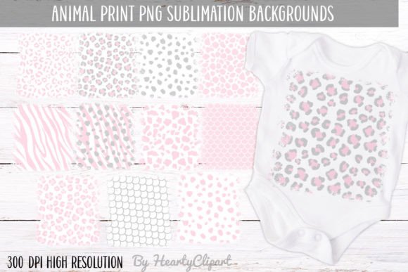 Download Baby Animal Print Sublimation Background - Animal Collection